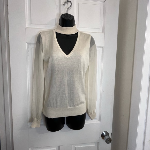 Ramy Brook Sweaters - RAMY BROOK WOMEN SILK MERINO WOOL CASHMERE SWEATER  SZ XS